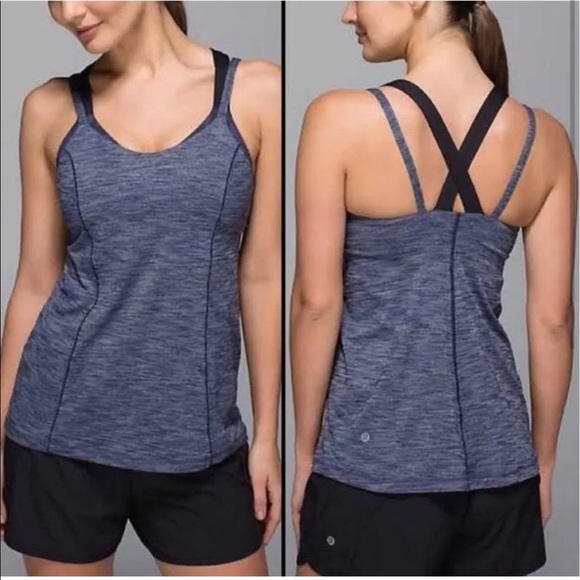lululemon athletica Tops - lululemon Athlectica Run For The Gold Tank Top